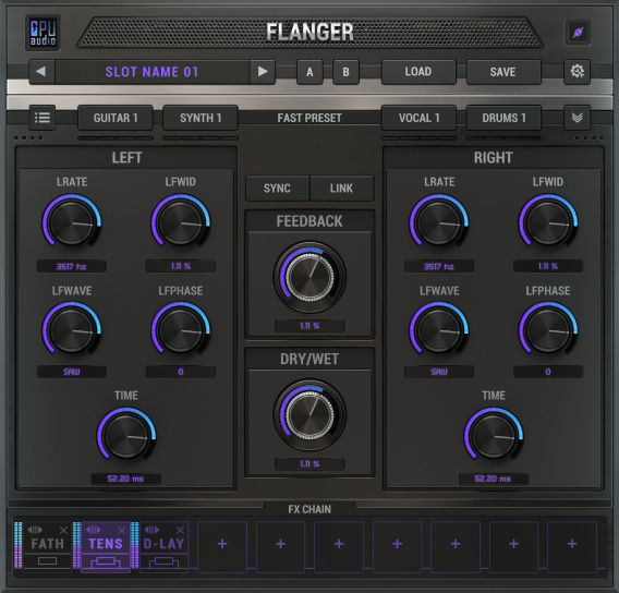 GPU Audio Flanger